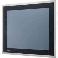 FPM-815S 15 Zoll Industriemonitor von Advantech seitlich Leicht seitliche Ansicht des FPM-815S 15 Zoll Industriemonitor von Advantech