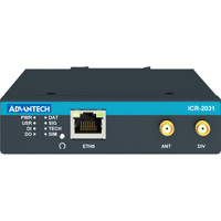 ICR-2031 Entry Level 4G LTE Industrierouter mit 1x Ethernet und 1x Micro SIM Karte von Advantech Front