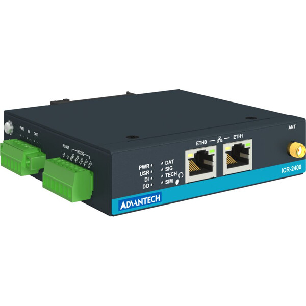 ICR-2413 Advantech industrieller LTE Cat-M/Cat-NB Mobilfunkrouter