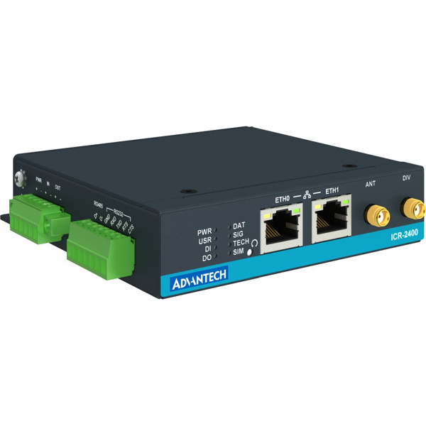 ICR-2432 Entry-Level 4G Router mit LTE Cat.4 von Advantech