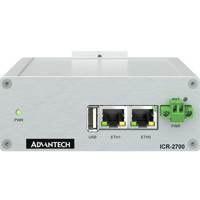 ICR-2701 Netzwerk Industrierouter mit 2x Ethernet Anschlüssen von Advantech Front