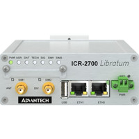 ICR-2734 Libratum industrieller 4G LTE Mobilfunkrouter von Advantech Vorderseite