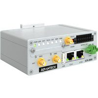 ICR-2834 LTE CAT 4 Industrie Router mit 2x RJ45 und 2x RS232/485 Anschlüssen von Advantech