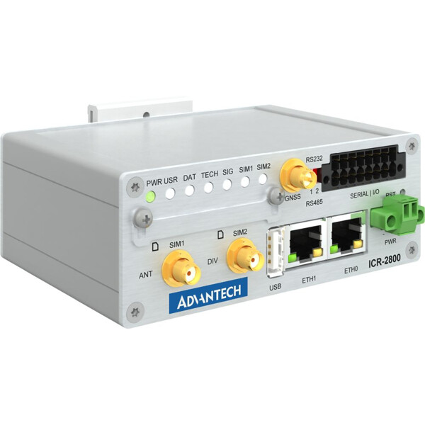 ICR-2834GA01-S1 Advantech IEC 62443-4-2 SL1 konformer Mobilfunkrouter