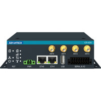 ICR-4261 High-Speed 5G Industrie Router von Advantech von vorne