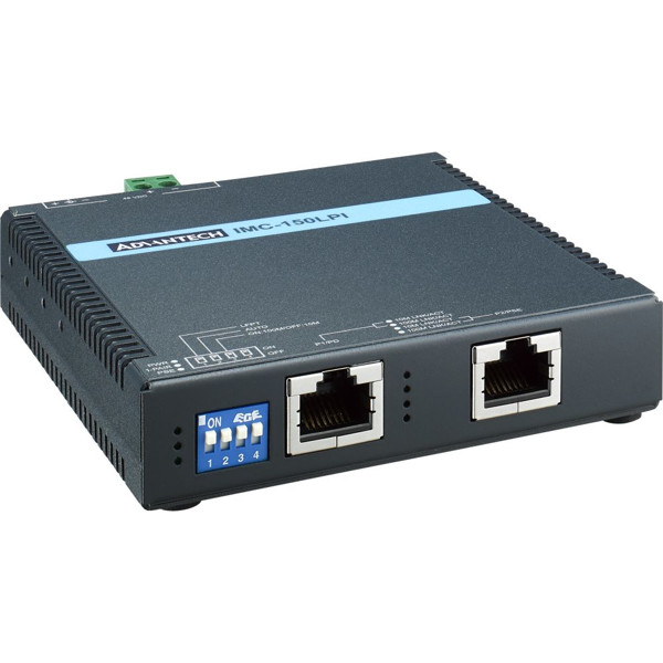 IMC-150LPI Ethernet über UTP Extender mit Power over Ethernet von Advantech
