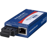 IMC-370I-SM kompakter Gigabit Ethernet zu Single-Mode SC Medienkonverter von Advantech Side