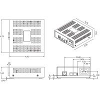 IMC-450 Serie Zeichnungstandalone Fast Ethernet Medienkonverter von Advantech