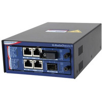 IMC-712I-AC-US modulares 2-Slot Medienkonverter Chassis von Advantech