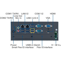 MIC-770 V3 kompakter IPC mit einem modularen Design von Advantech Anschlüsse