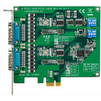 PCIE-1604 PCI Express Kommunikationskarte mit 2x RS232 von Advantech oben