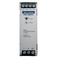 PSD-A40W12 DIN Rail Power Supply AC zu DC 100-240V 40W 24V von Advantech Front