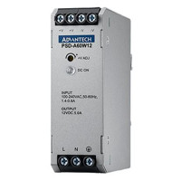 PSD-A60W12 Din Schienen Netzteil mit AC zu DC,100-240V, 60W und 12V von Advantech Rechts