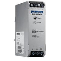 PSD-A60W48 Din Schienen Netzteil mit AC zu DC,100-240V, 60W und 48V von Advantech Links