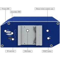 SmartFlex Global SR310 Serie 4G LTE Mobilfunkrouter und IoT Gateways mit globaler LTE CAT.4 Konnektivität von Advantech Back