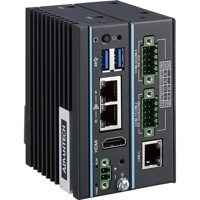 UNO-127 DIN-Schiene IPC mit einem Intel Atom x6413E Prozessor von Advantech Double-Stack