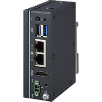 UNO-127 DIN-Schiene IPC mit einem Intel Atom x6413E Prozessor von Advantech gedreht