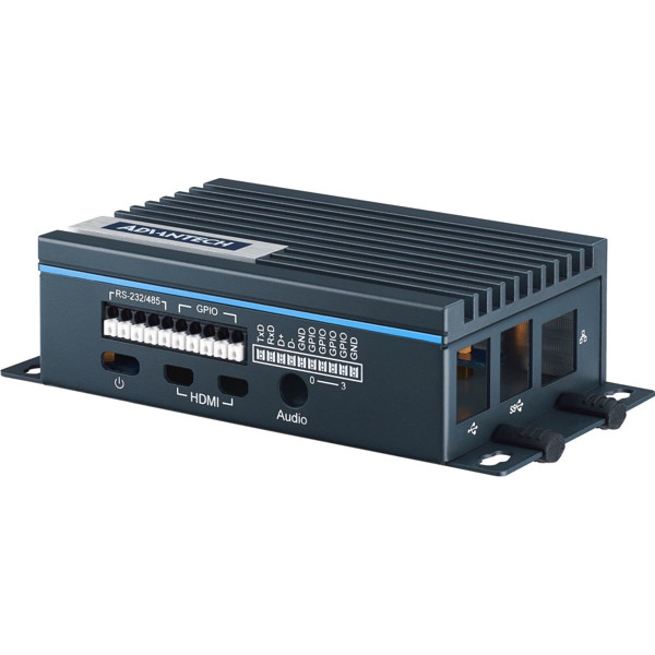 UNO-220 Raspberry Pi 4 Gateway Kit mit 1x RS232/485 und 4x GPIOs von Advantech