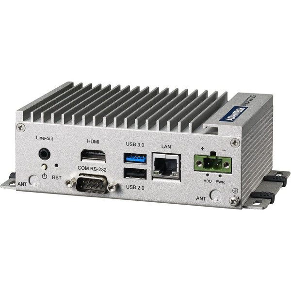 UNO-2272G kompakter Automation PC mit 1x RJ45, 1x COM, 1x HDMI und 3x USB Ports von Advantech