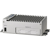UNO-2272G kompakter Automation PC mit 1x RJ45, 1x COM, 1x HDMI und 3x USB Ports von Advantech von hinten