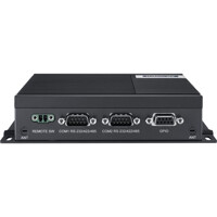 Back Ansicht des kompakten UNO-2372 V3 Industrie PC von Advantech