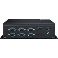 R&uuml;ckseite des UNO-247 V2 industriellen IoT Edge Computer von Advantech