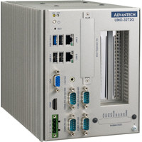 UNO-3272G Intel Celeron J1900 Industrie PC mit 2x PCI/PCIe Erweiterungsslots von Advantech gedreht