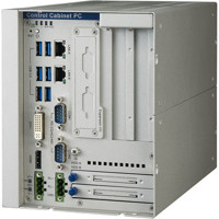 UNO-3283G Control Cabinet PC mit einem Intel Core i3, i5 oder i7 Prozessor von Advantech gedreht