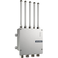 UNO-430-EXP industrielles Gateway mit einem C1D2, IECEx und ATEX-konformen Gehäuse von Advantech seitlich