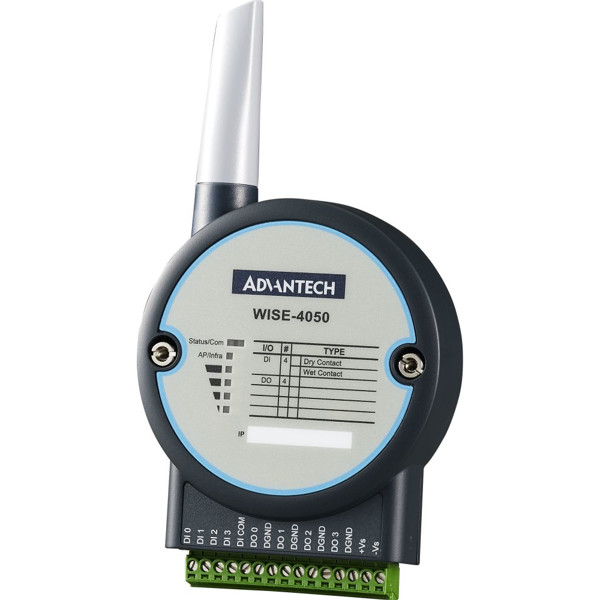 WISE-4050 Wireless IoT Ein-/Ausgangsmodul mit 8x digitalen Anschlüssen von Advantech