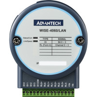 WISE-4060/LAN 4-Kanal-Digitaleingang und 4-Kanal-Relaisausgang IoT-Ethernet-E/A-Modul von Advantech
