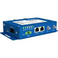 Zeitserver mit Echtzeit Backup Uhr und GNSS Empfänger von Advantech ICR-3231W gedreht