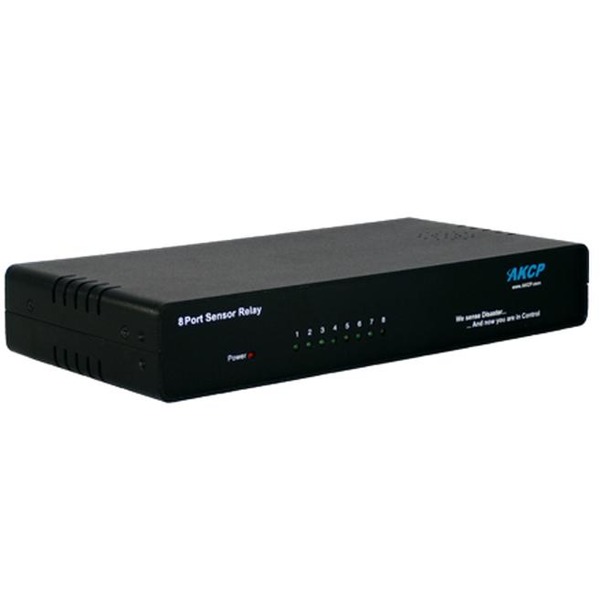 8 Port Sensor Controlled Relay von AKCP.