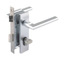 Elektronisches Türschloss von AKCP mit Zylinder und Schnalle.