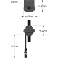 CCM Contactless Current Meter für Strommessung von AKCP Zeichnung