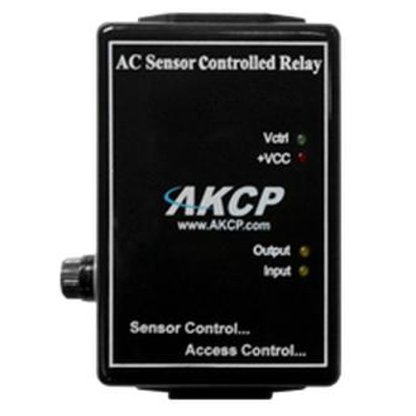 Sensor Controlled Relay von AKCP zur Steuerung von Stromversorgung.