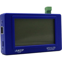 sensorProbe2+ LCD Sensor Monitoring Lösung mit einem LCD Display von AKCP
