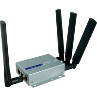 IDG500-0GT01 industrieller 5G-NR/4G LTE Router von Amit mit Antennen