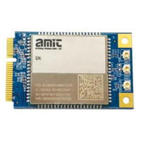 MDG100-0TU01 Mini-PCIe LTE Modul mit WCDMA und LTE Cat4 von Amit von oben