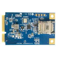 MDG100-0TU01 Mini-PCIe LTE Modul mit WCDMA und LTE Cat4 von Amit Unterseite