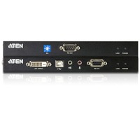 CE602 von Aten ist eine KVM-Verlängerung für Dual-Link-DVI-Grafik, USB, Audio und RS-232 bis 60m.