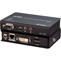 CE611L Mini HDBaseT KVM Transmitter für das Verlängern von DVI, USB, RS-232 und Audio von ATEN