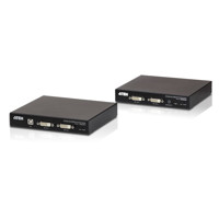 CE624 Dual-Screen DVI, USB und HDBaseT KVM Extender auf maximal 150m von Aten.