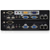 VE775 KVM-Verlängerung von Aten für VGA-Grafik, USB, Audio und RS-232 mit Bildsignalkompensation bis 300m.