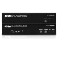 VE775 KVM-Verlängerung von Aten für VGA-Grafik, USB, Audio und RS-232 mit Bildsignalkompensation bis 300m.