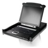 CL5708 - Aten KVM-Switch LCD-Bildschirm 8 Ports USB PS/2 VGA CL5708 von Aten ist ein KVM-Switch mit LCD-Bildschirm und 8 Ports für USB, PS/2 und VGA.