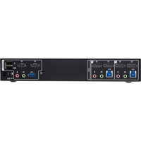 CM1942 2-Port DisplayPort Dual Display KVM Switch von ATEN Back