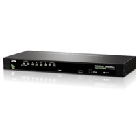 CS1308 von Aten ist ein Rack KVM-Switch mit 8 Ports für USB, PS/2 und VGA.