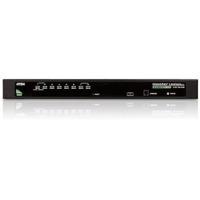 CS1308 von Aten ist ein Rack KVM-Switch mit 8 Ports für USB, PS/2 und VGA.