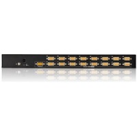 CS1316 von Aten ist ein Rack KVM-Switch mit 16 Ports für USB, PS/2 und VGA.